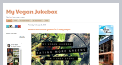 Desktop Screenshot of myveganjukebox.com